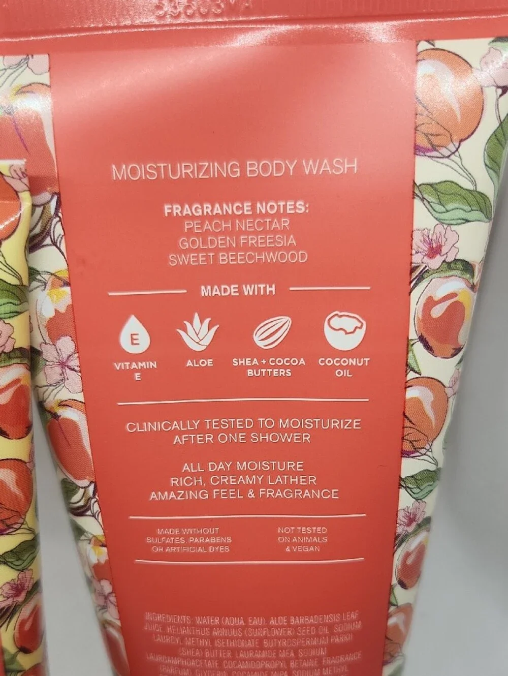 Vera Bradley & Bath & Body Works Peach Blossom & Nectar Moisturizing Body Set